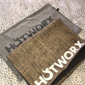 Like NEW Hotworx towel and mat